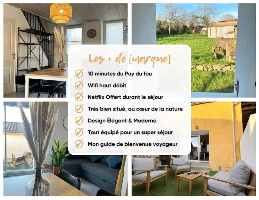 Apartamento Puy Du Fou Les Herbiers Exterior foto